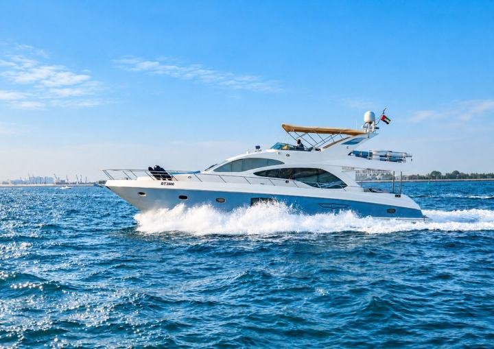 Bluemoon 64ft private yacht charter in Dubai — photo 1