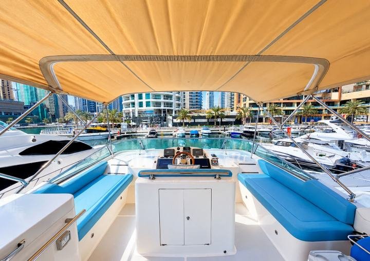 Bluemoon 64ft private yacht charter in Dubai — photo 5