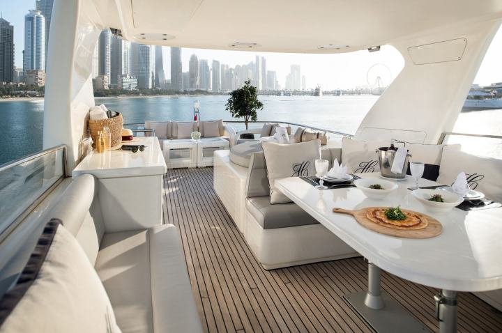 Haigan 90ft private yacht charter in Dubai — photo 4