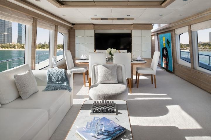 Haigan 90ft private yacht charter in Dubai — photo 5