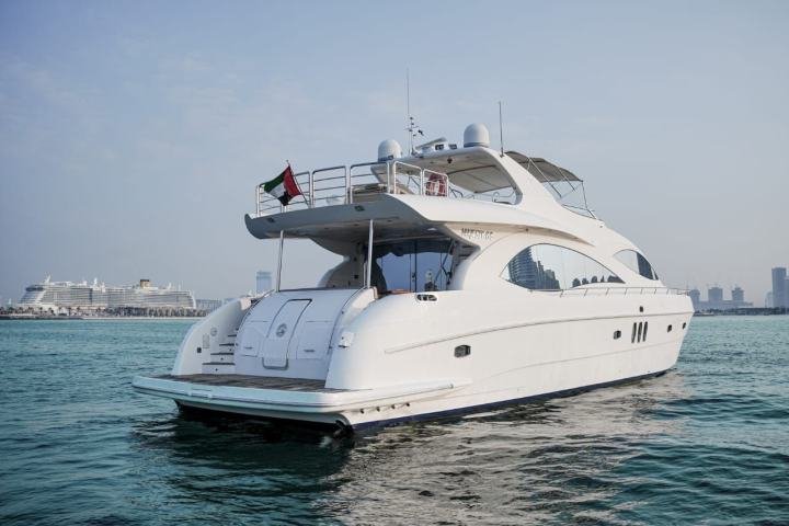 Majesty 88ft yacht in Dubai